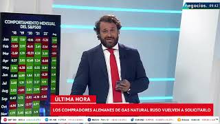 Última hora: Alemania reclama gas ruso de urgencia por primera vez desde el cier