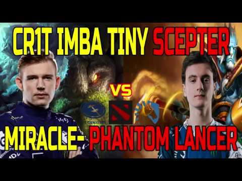 Comeback? EG.Cr1t Tiny vs Miracle- Phantom Lancer