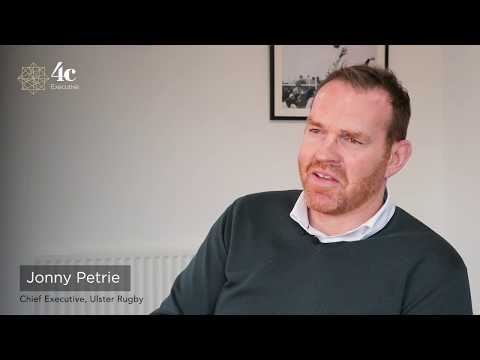 Jonny Petrie, CEO of Ulster Rugby