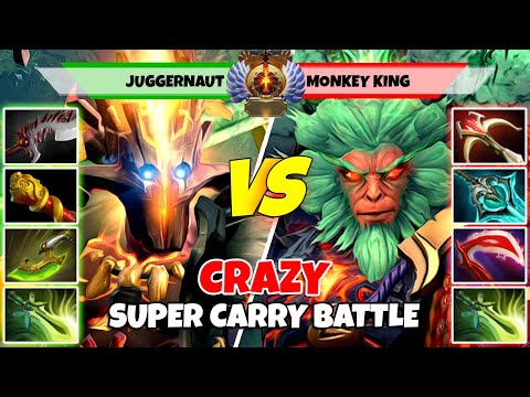 JUGGERNAUT (Carry) vs MONKEY KING (Carry) - Epic Battle Of Immortal Rank Dota 2 Players - Z Dota 2