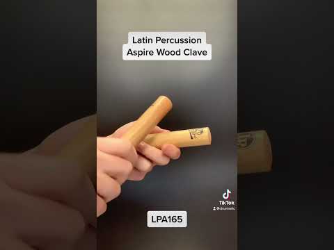 Latin Percussion Aspire Wood Clave LPA165 #percussion #sample  @LPYT