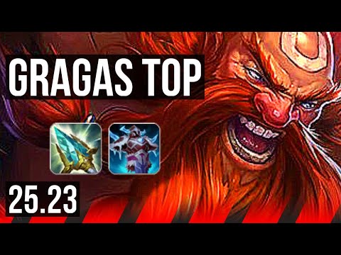 GRAGAS vs NASUS (TOP) | 4/2/9 | KR Master | 25.23