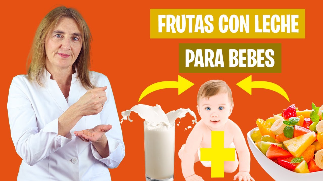 Watch Cómo PREPARAR FRUTAS CON LECHE para BEBÉS | ¿Puedo mezclar la leche con frutas | Nutrición infantil Now Cómo PREPARAR FRUTAS CON LECHE para BEBÉS | ¿Puedo mezclar la leche con frutas | Nutrición infantil