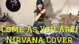 Nirvana ∞ Come As You Are Cover ∞ Drum Cover By Simone Lockhart
