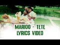 Marioo Tete Official Lyrics Video