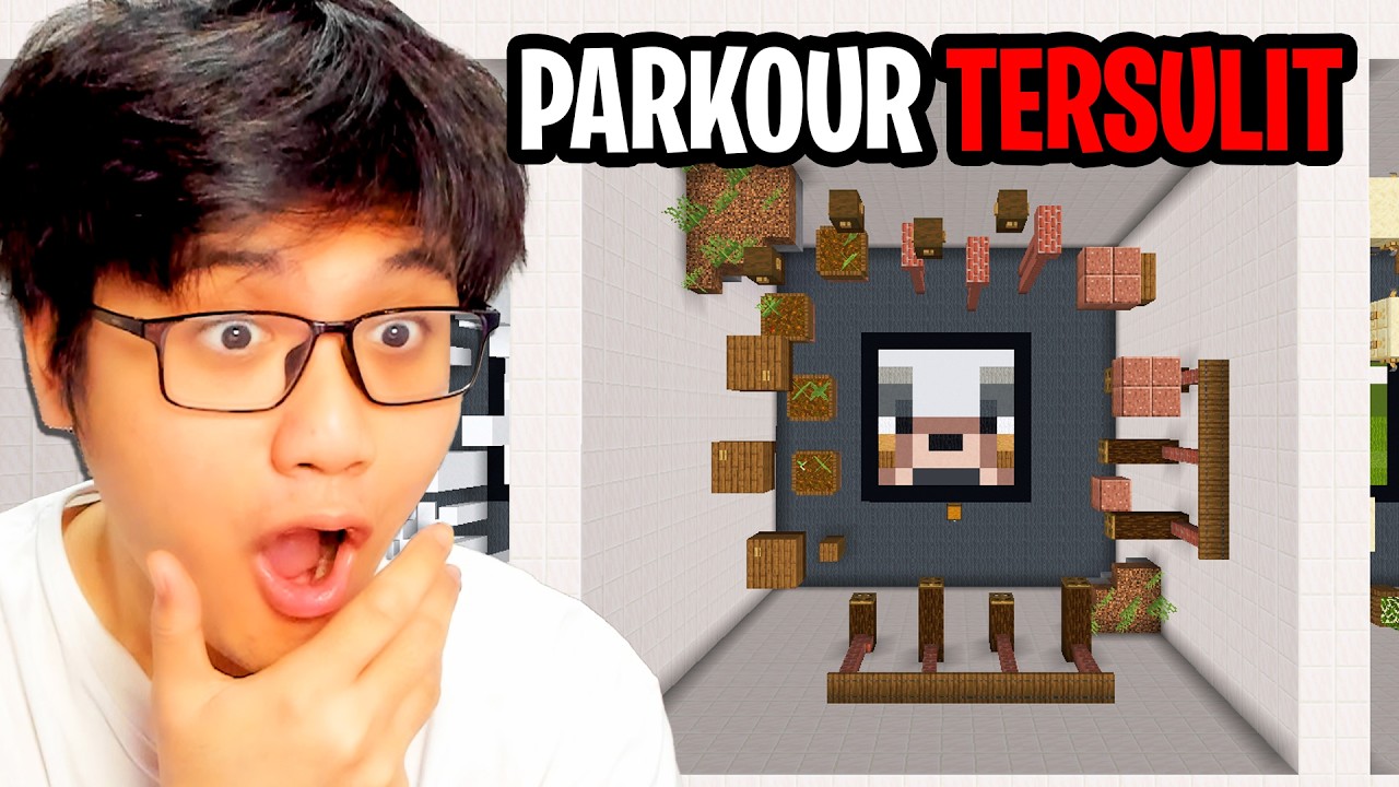 TANTANGAN PARKOUR MOBS TERSULIT DI MINECRAFT?! KITA DAPAT TEMEN BARU!