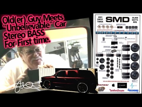 Older Guy Meets "Unbelievable" BASS for First Time - 4 18's 30,000 Watts - "Worth the Stop?"