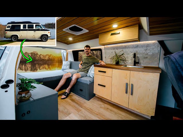 DIY ‘90s VAN to MODERN TINY HOME... The Entire Build SDDEFAULT Thumbnail