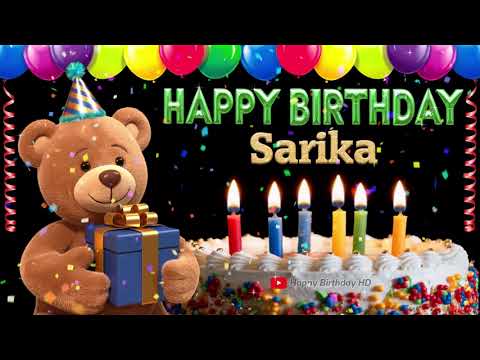 Sarika Happy birthday To You - Happy Birthday song name Sarika 🎁 🎂