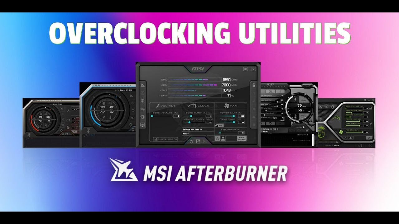 💥 AFTERBURNER IS THE GOLD STANDARD OF OVERCLOCKING 💥