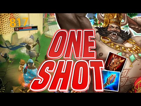 Smite: Kumbhakarna ONE SHOT BUILD - Sending them to SPACE!