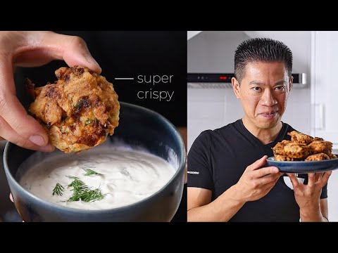 Crispy Chickpea Fritters