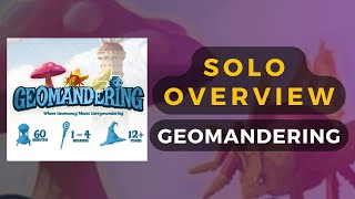 [Kickstarter Preview] Geomandering Solo Overview | DaniCha