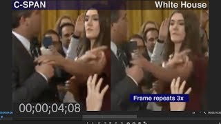 Frame-By-Frame: An Altered Video Shared By The Trump White House