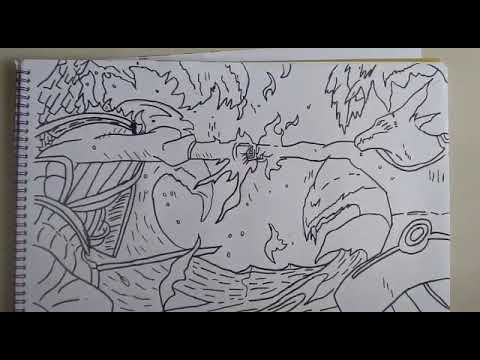 Kurama vs Susanoo