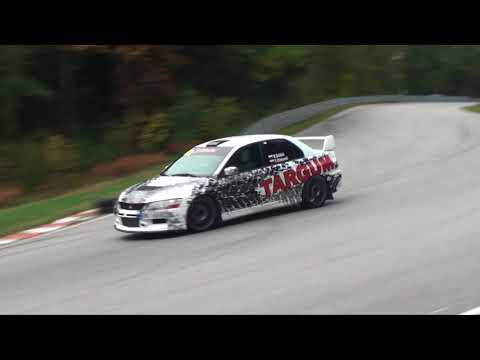 Zieliński Mariusz - Mitsubishi Lancer EVO 9 - 7 Runda AB CUP i BMW-Challenge  Tor Kielce 14-10-2017
