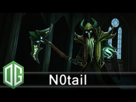 OG.N0tail Necrophos Gameplay and Xcalibur vs w33 - Ranked Match - OG Dota 2