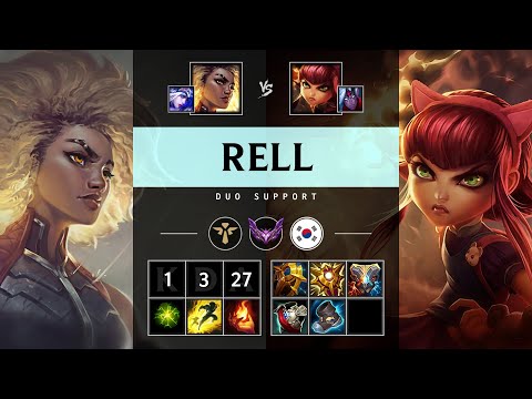 Rell Support vs Annie - KR Master Patch 14.24