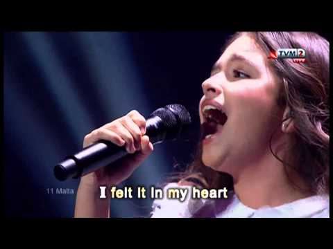 Gaia Cauchi - The Start(JESC 2013)