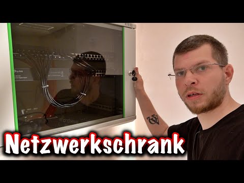 Mein ersten Netzwerkschrank verdrahten! ElektroM