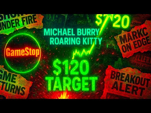 🚨MICHAEL BURRY X ROARING KITTY: GAMESTOP STOCK EMERGENCY!!!!