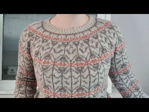 (FR Podcast Tricot) Yarnflakes en français 73 – Pull Jacquard & Châle Coloré