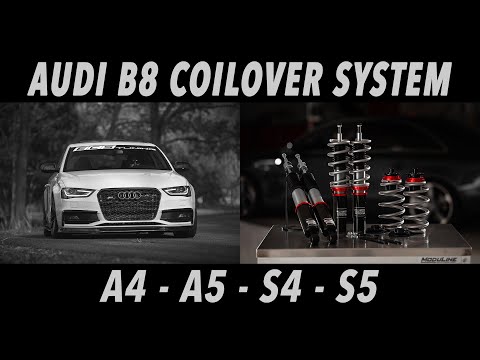 Belly Scraping B8 // Audi A4 A5 S4 S5 Coilovers