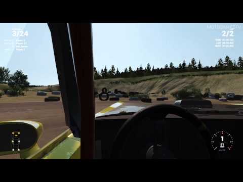 Wreckfest (Next Car Game) - Sandpit 1 - 24 Cars Race Gameplay