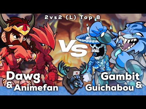 Dawg / Animefan vs Guichabou / Gambit | Frost Trials 2v2s, (L) top 8