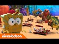Koraalkamp | Spongebob helemaal alleen in Koraalkamp?! | Nickelodeon Nederlands