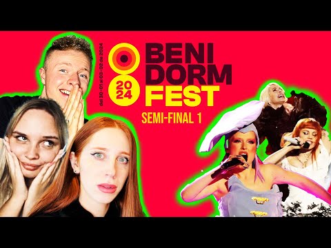 LET'S REACT TO BENIDORM FEST 2024 SEMI-FINAL 1 WITH THEBALKANGUY & SLAVANDIC (LIVE REACTION)