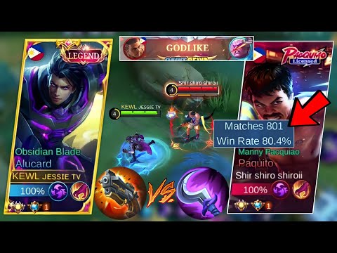 ALUCARD VS GLOBAL PAQUITO SUPER AGGRESSIVE!! INTENSE SOLO RANKED! | WHO WILL WIN? - MLBB