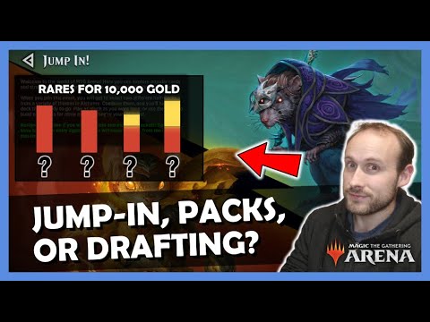 Jump In Vs Packs Vs Drafting - Which Is Better For Collection Building? | MTG Arena Economy Guide