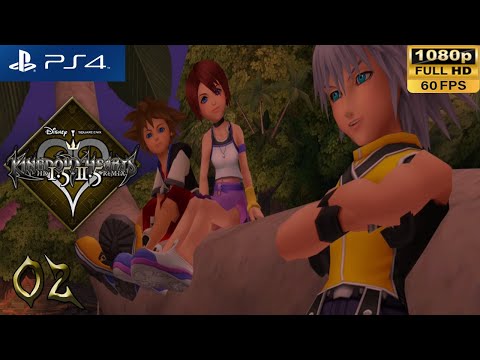 [PS4 1080p 60fps] Kingdom Hearts 1 Walkthrough Part 2 Destiny Islands - KH HD 1.5 + 2.5 Remix