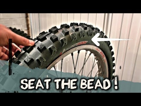 How To Seat A Dirt Bike Tire Bead