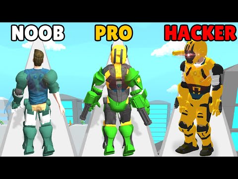 NOOB vs PRO vs HACKER in Full Metal 3D