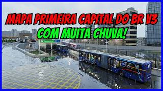 🔴Mapa Primeira Capital do Brasil V3 | Linha B5 BRT | Proton Bus Simulator | Mapa de Salvador