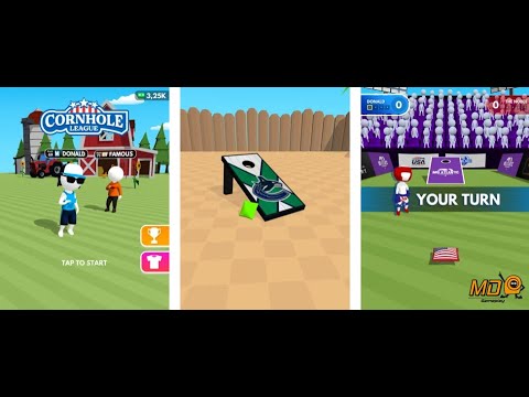 Cornhole League - Gameplay IOS & Android - YouTube