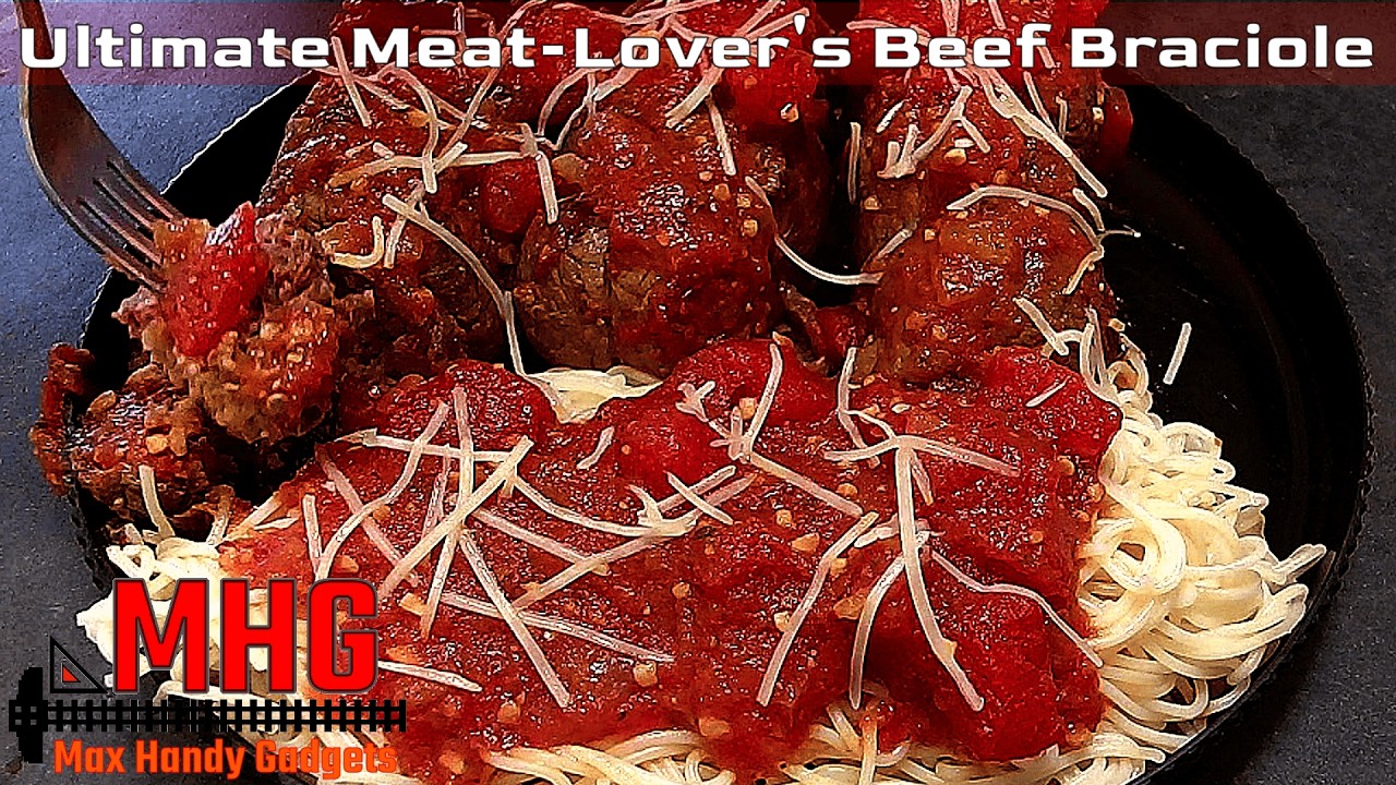 Ultimate Meat-Lover's Beef Braciole | Ninja Foodi