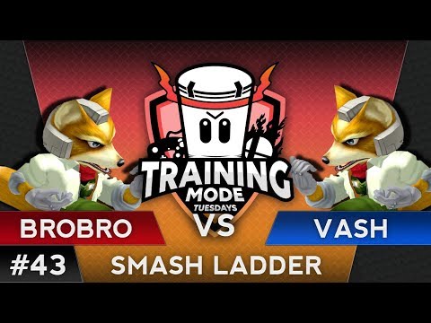 TMT 43 - Brobro (Fox) VS Vash (Fox) - SSBM Smash Ladder - Melee