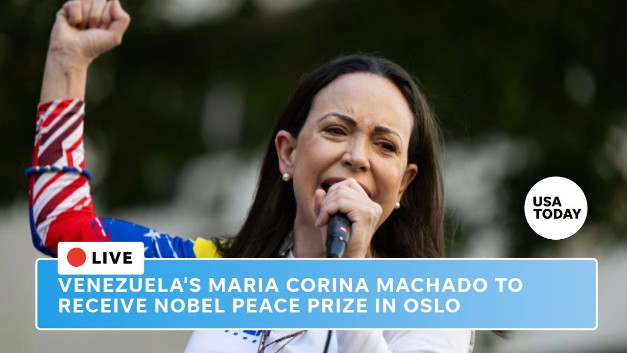 Nobel Peace Price prize to be awarded to Venezuela's Maria Corina Machado in Oslo