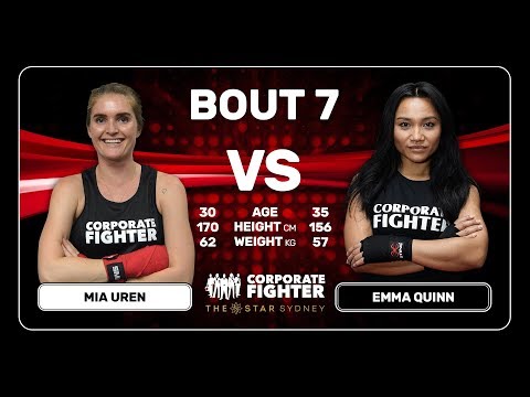 Corporate Fighter 39 - Mia Uren v Emma Quinn