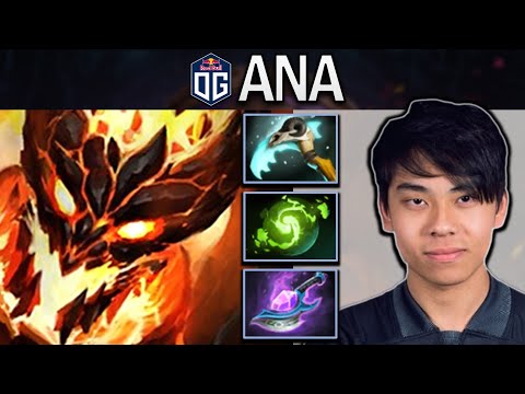 OG.ANA SMURF SHADOW FIEND WITH REFRESHER-ARCANE BLINK - DOTA 2 7.31 GAMEPLAY