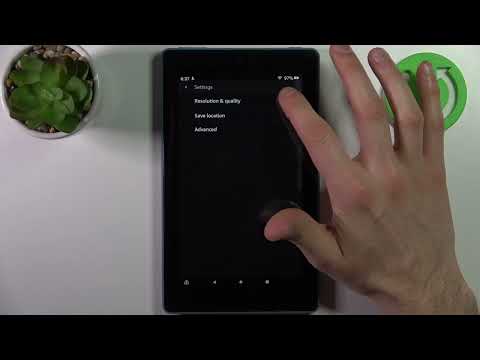 How to Change Photo Aspect Ratio on AMAZON Fire 7 - Camera Settings
