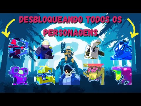 DESBLOQUEANDO todos os PERSONAGENS em Risk of Rain 2