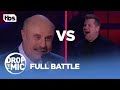 Drop the mic featuring James Corden v Dr Drop the mic featuring James Corden v Dr