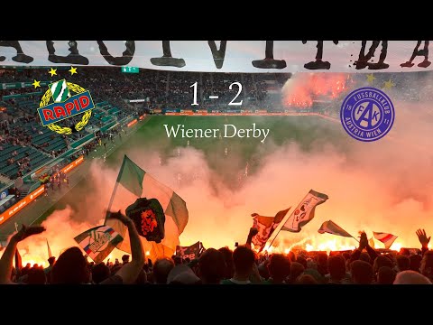Rapid Vienna vs Austria Vienna (1-2) "Wiener Derby" - Stadium Vlog