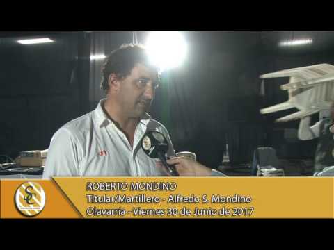 30-06-17 Nota Roberto Mondino - Alfredo S. Mondino - Remate Televisado - Olavarría