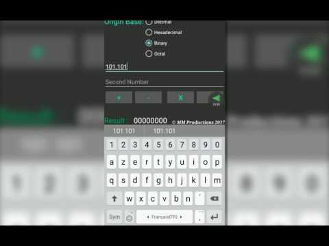 Numeric Calcul DEMO