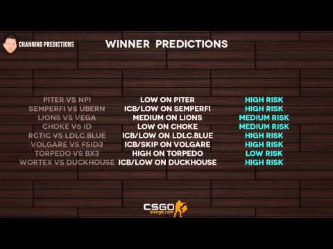 CSGO Betting: CSGO Lounge Predictions [October 12 2015]